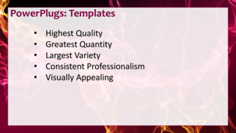 PowerPoint Template - abstract, business, network - Print Slide